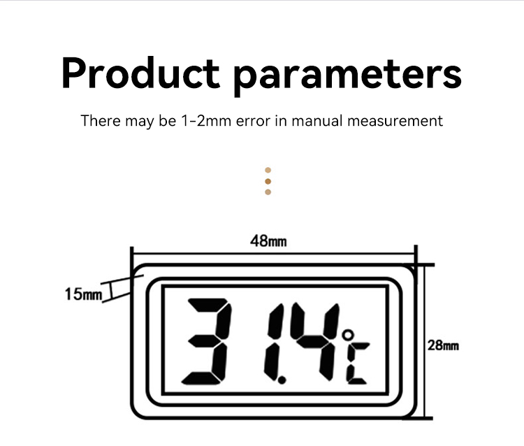 Pointer temperature and humidity meter,JW1901,59*33*26cm,White