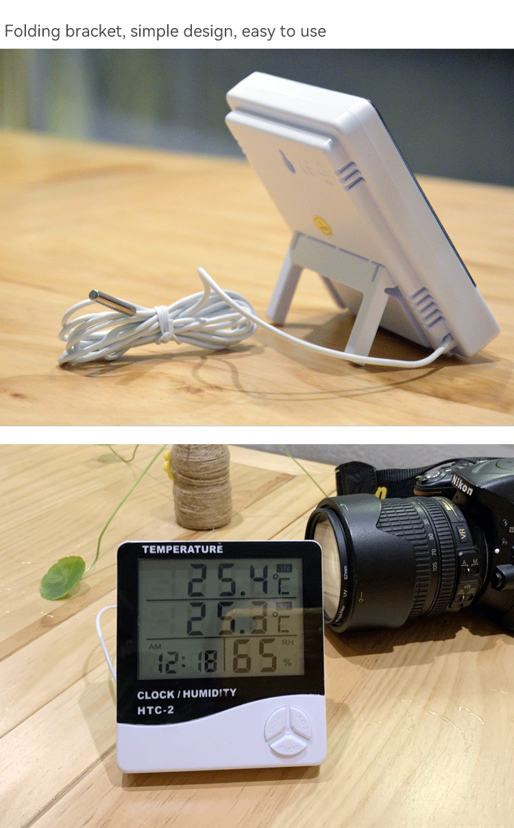 Indoor and outdoor temperature and humidity meter,JW1904,62*33*59cm,White